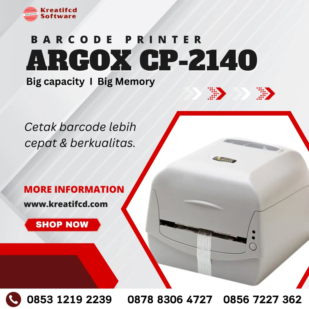printer barcode Argox cp-2140
