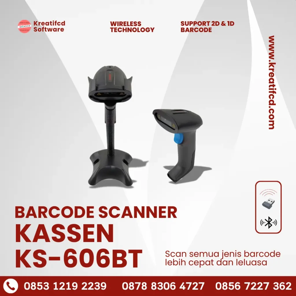 barcode scanner kassen ks-606bt