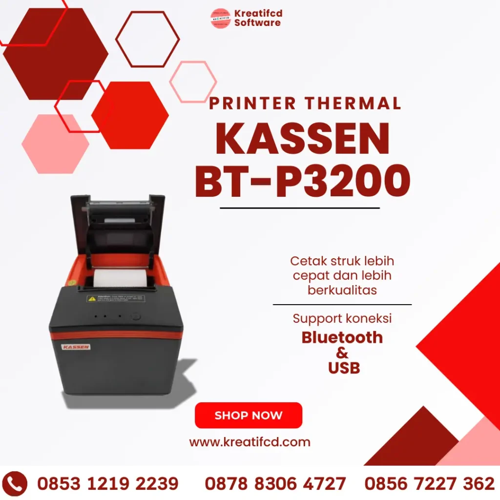 printer kasir thermal kassen bt-p3200