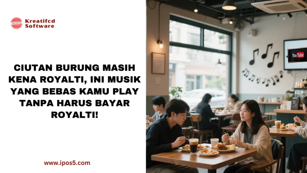 cara agar bisa setel musik di cafe atau resto tanpa harus bayar royalti